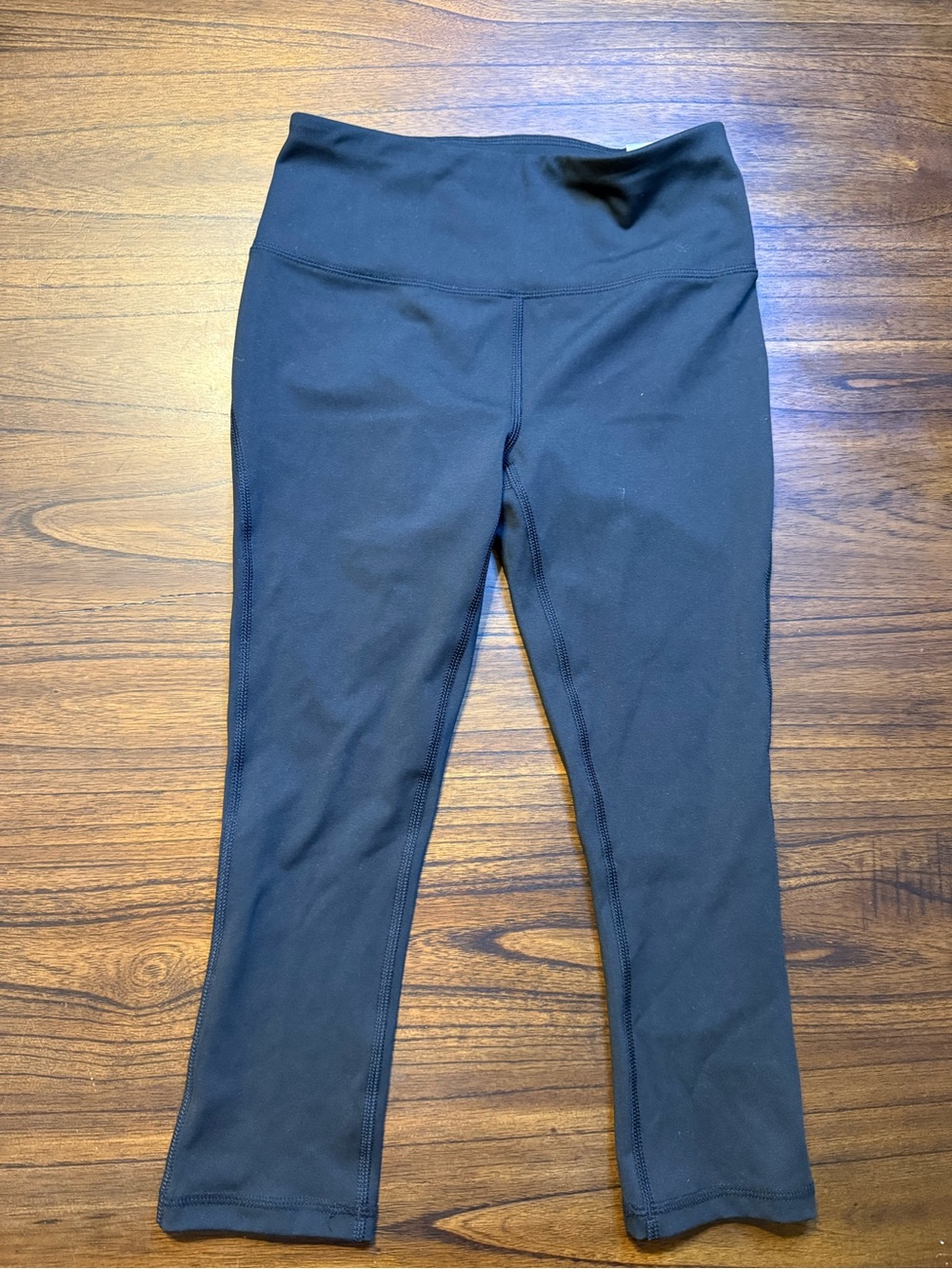 Black DSG High-Waist Workout capri